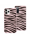Capa Ultra Suave Rosa Desenho Animal Print Zebra