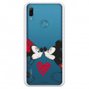 Carcasa Oficial Disney Mikey Y Minnie Beso Clear para Huawei Y6 2019- La Casa de las Carcasas
