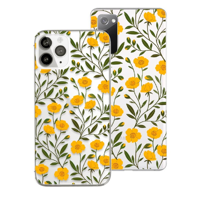 Capa Desenho - Flores Amarelas
