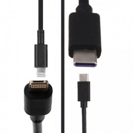 Cabo Lightning a USB Tipo C...