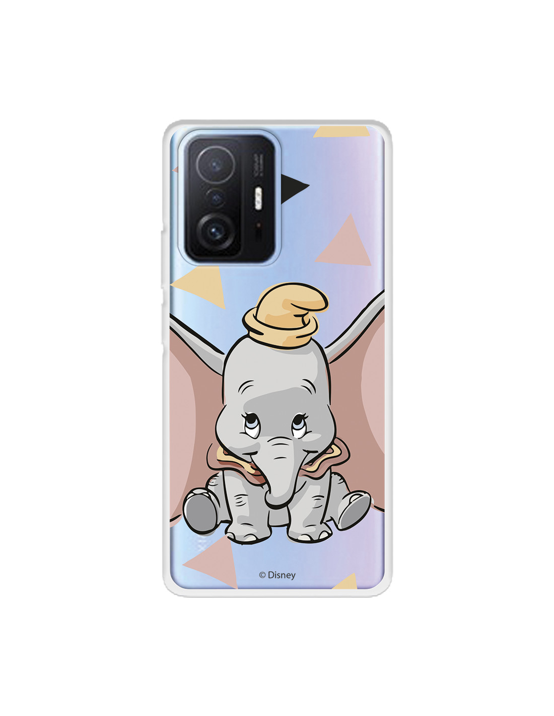 Capa para Xiaomi 11T Pro Oficial da Disney Dumbo Silhueta Transparente -  Dumbo