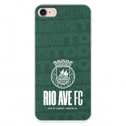 Funda para iPhone 7 del Rio Ave FC Escudo Blanco Escudo Blanco - Licencia Oficial Rio Ave FC