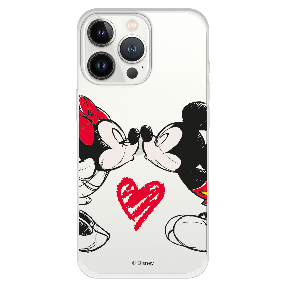 Capa para iPhone 13 Pro Max Oficial da Disney Mickey e Minnie Beijo -  Clássicos Disney