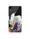 Capa para iPhone XR Oficial de Dragon Ball Guerreiros Saiyans - Dragon Ball