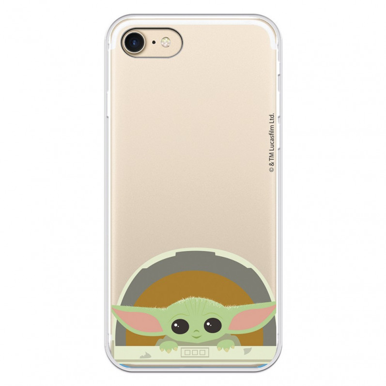 Capa para iPhone 7 Oficial de Star Wars Baby Yoda Sorridente - Star Wars