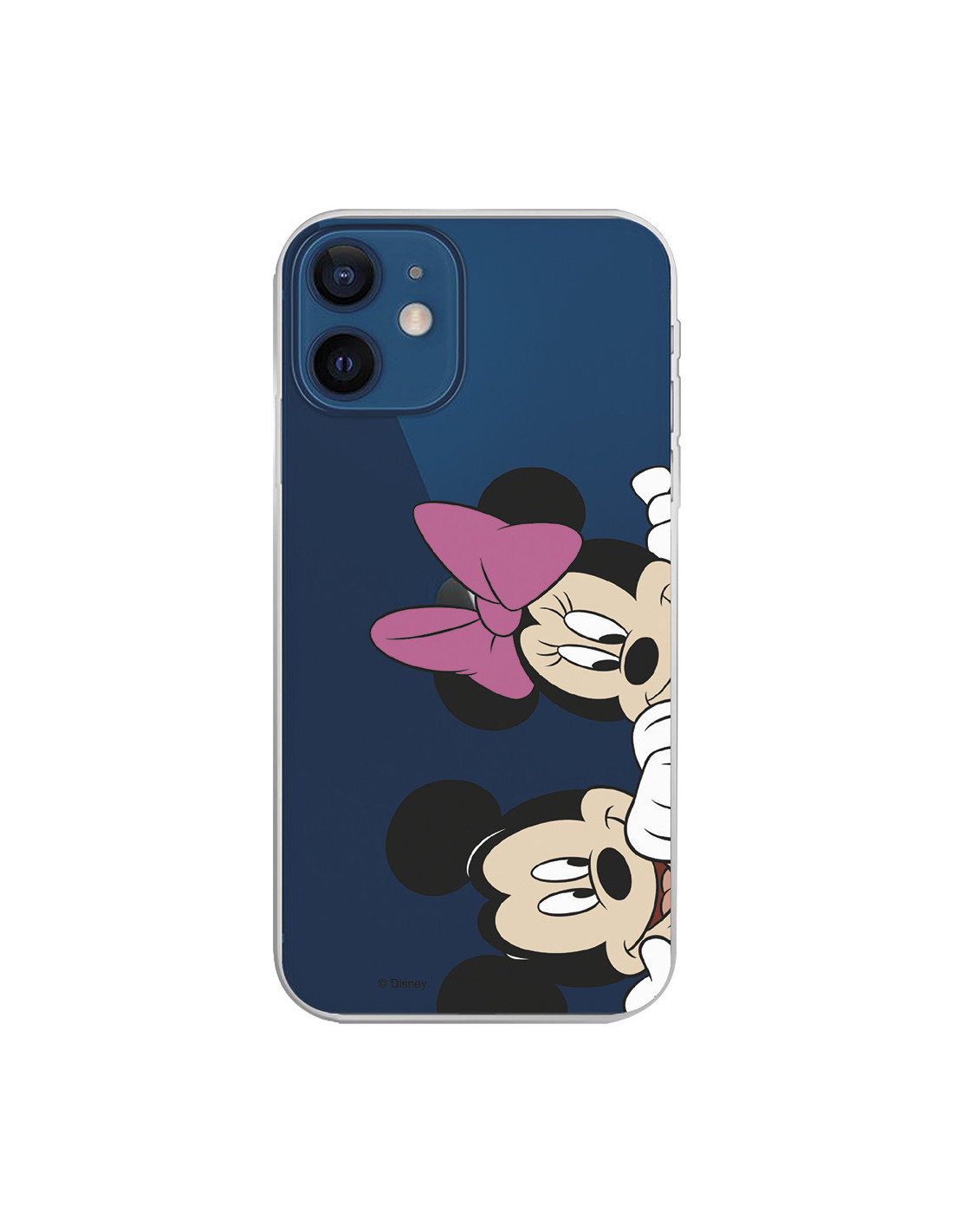 Capa para iPhone 12 Pro Oficial da Disney Mickey e Minnie Beijo - Clássicos  Disney