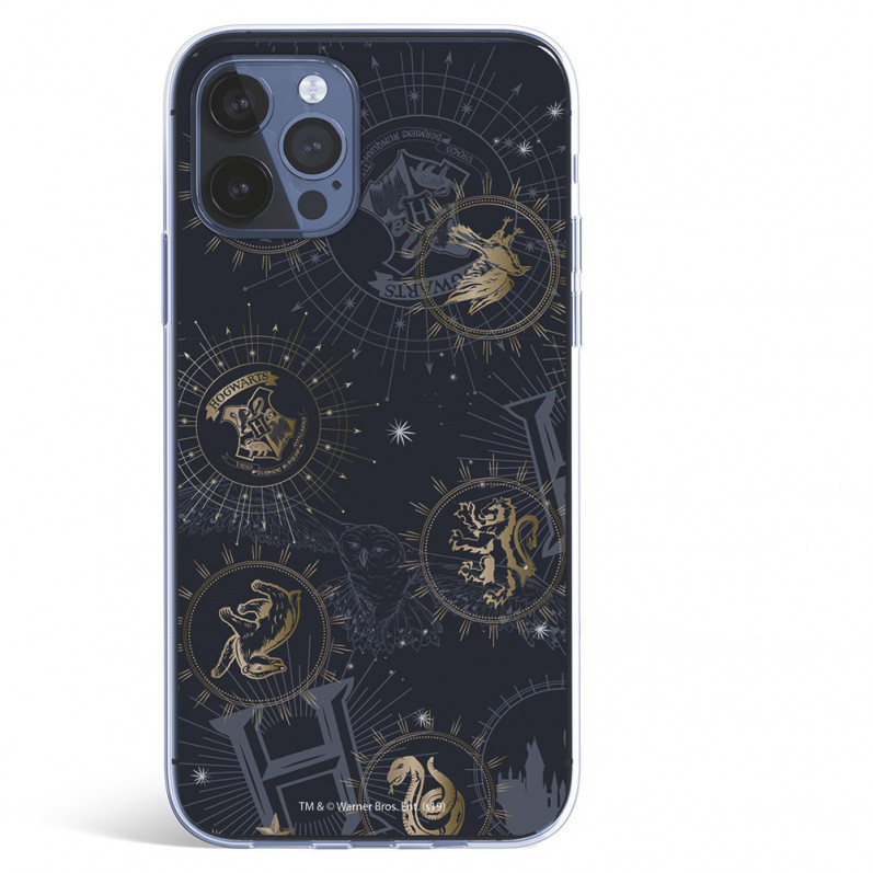 Capa para iPhone 12 Pro Max Oficial de Harry Potter Insignias Constelações - Harry Potter
