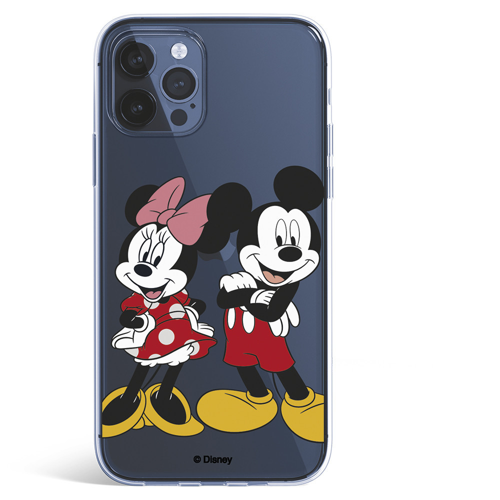 Capa para iPhone 12 Pro Max Oficial da Disney Mickey e Minnie a Posar -  Clássicos Disney