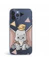 Capa para iPhone 12 Pro Max Oficial da Disney Dumbo Silhueta Transparente - Dumbo