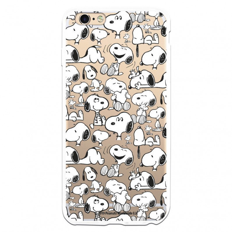 Capa para iPhone 6 Plus Oficial de Peanuts Snoopy silhuetas - Snoopy