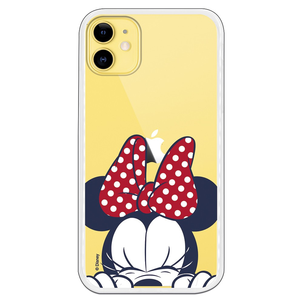 Capa para iPhone 11 Oficial da Disney Minnie Cara - Clássicos Disney
