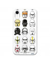 Capa para iPhone XR Oficial de Star Wars Padrão capacetes - Star Wars