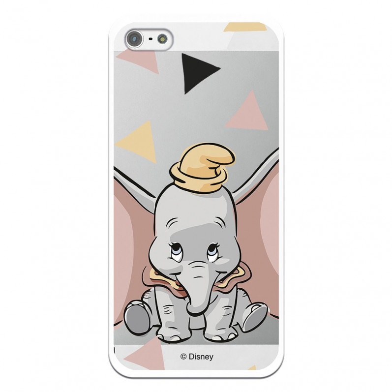 Capa Oficial Disney Disney Dumbo silhueta transparente para iPhone 5
