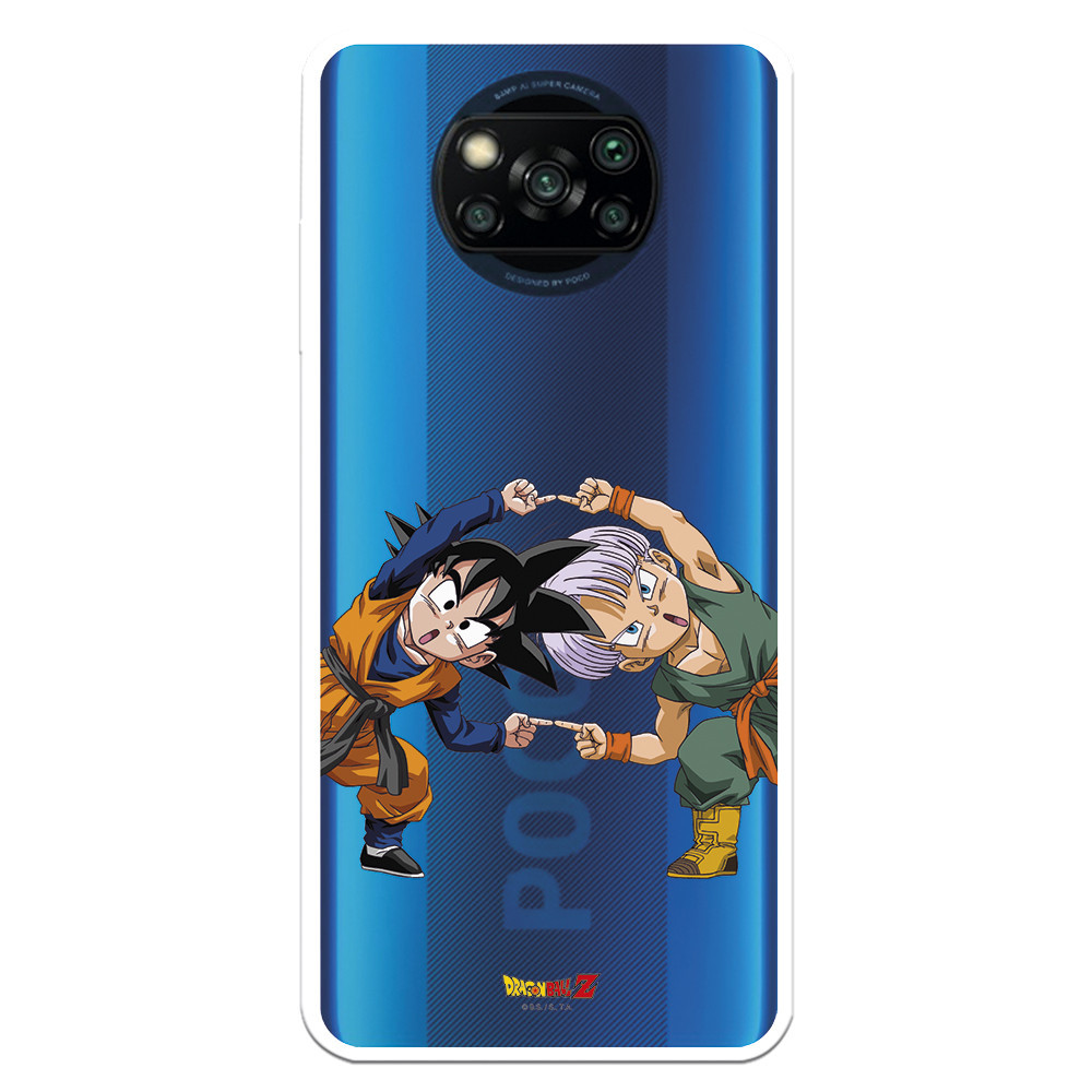 Funda para Xiaomi Poco X3 Pro Oficial de Dragon Ball Goten y Trunks Fusión  - Dragon Ball
