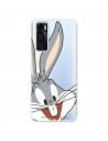 Capa para Vivo Y70 Oficial da Warner Bros Bugs Bunny Silhueta Transparente - Looney Tunes