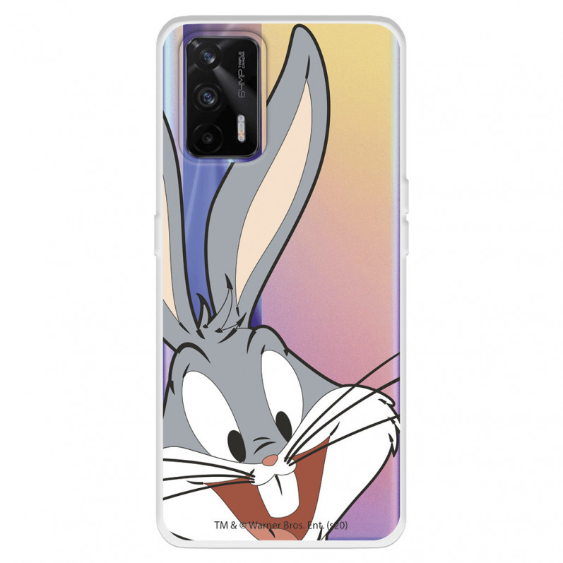Capa para Realme GT Oficial da Warner Bros Bugs Bunny Silhueta Transparente - Looney Tunes