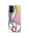 Capa para Realme GT Oficial da Warner Bros Bugs Bunny Silhueta Transparente - Looney Tunes