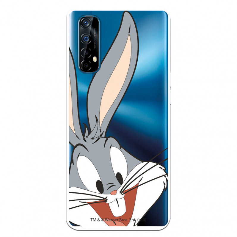 Capa para Realme 7 Oficial de Warner Bros Bugs Bunny Silhueta Transparente - Looney Tunes