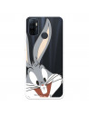 Capa para Oppo A53 Oficial da Warner Bros Bugs Bunny Silhueta Transparente - Looney Tunes