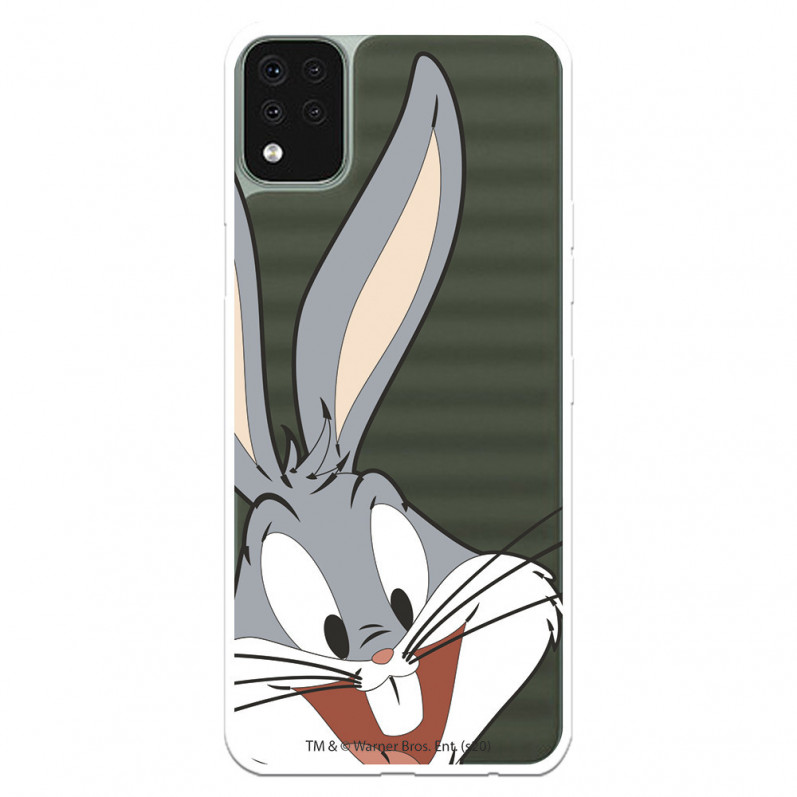 Capa para LG K42 Oficial da Warner Bros Bugs Bunny Silhueta Transparente - Looney Tunes