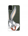 Capa para LG K42 Oficial da Warner Bros Bugs Bunny Silhueta Transparente - Looney Tunes