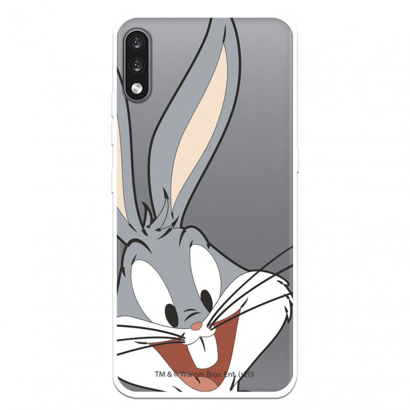 Capa para LG K22 Oficial da Warner Bros Bugs Bunny Silhueta Transparente - Looney Tunes