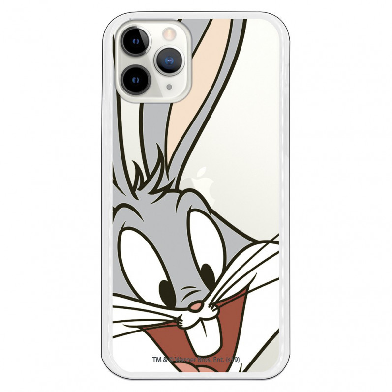 Capa para iPhone 11 Pro Oficial de Warner Bros Bugs Bunny Silhueta transparente - Looney Tunes