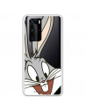 Capa para Huawei P40 Oficial de Warner Bros Bugs Bunny Silhueta Transparente - Looney Tunes