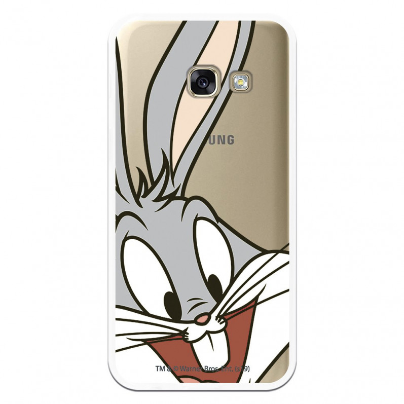 Capa Oficial Warner Bros Bugs Bunny Transparente para Samsung Galaxy A3 2017 - Looney Tunes