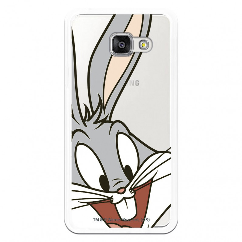 Capa Oficial Warner Bros Bugs Bunny Transparente para Samsung Galaxy A3 2016 - Looney Tunes
