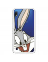 Capa Oficial Warner Bros Bugs Bunny Transparente para Samsung Galaxy A10 - Looney Tunes