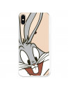 Capa Oficial Warner Bros Bugs Bunny Transparente para iPhone XS Max - Looney Tunes