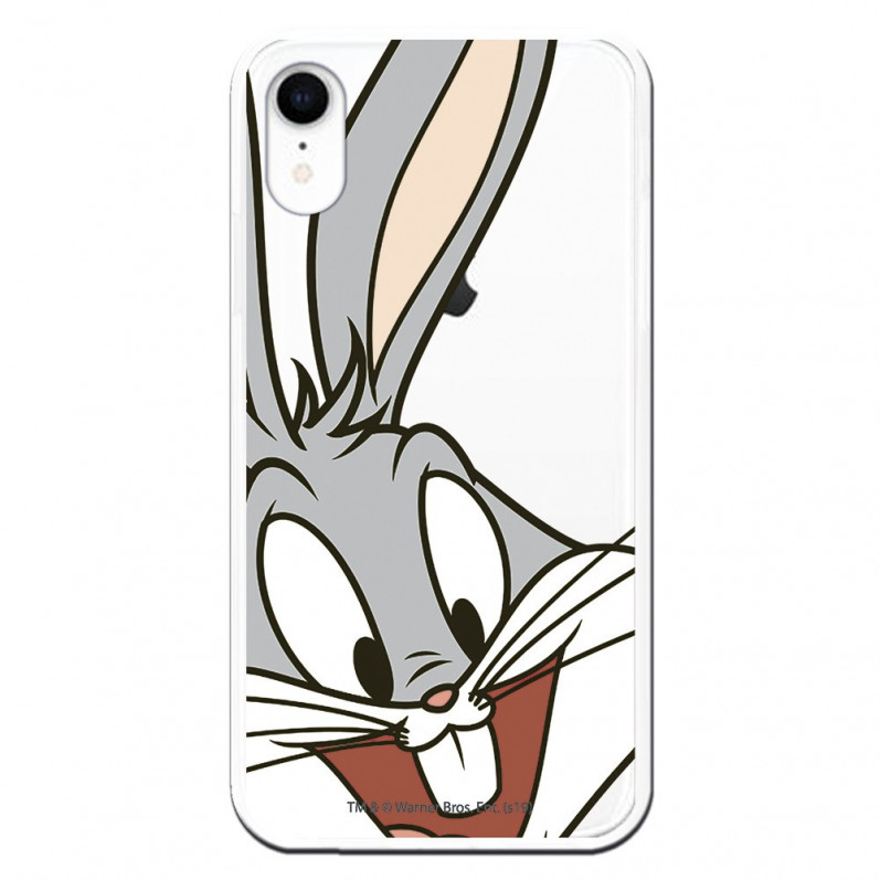 Capa Oficial Warner Bros Bugs Bunny Transparente para iPhone XR - Looney Tunes