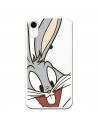 Capa Oficial Warner Bros Bugs Bunny Transparente para iPhone XR - Looney Tunes