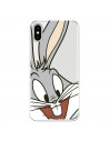 Capa Oficial Warner Bros Bugs Bunny Transparente para iPhone X - Looney Tunes