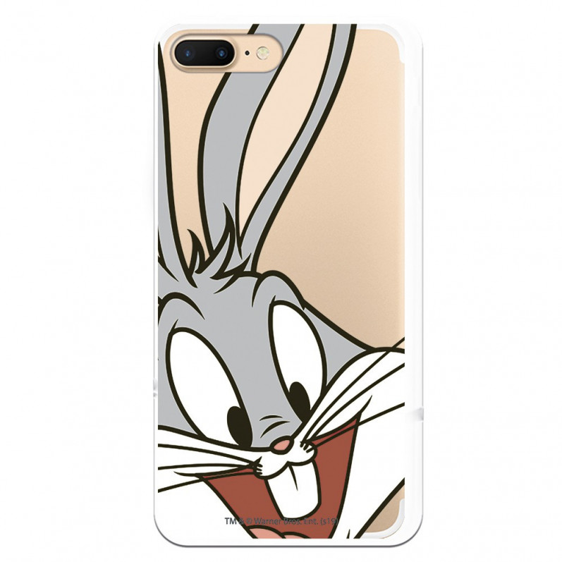 Capa Oficial Warner Bros Bugs Bunny Transparente para iPhone 8 Plus - Looney Tunes