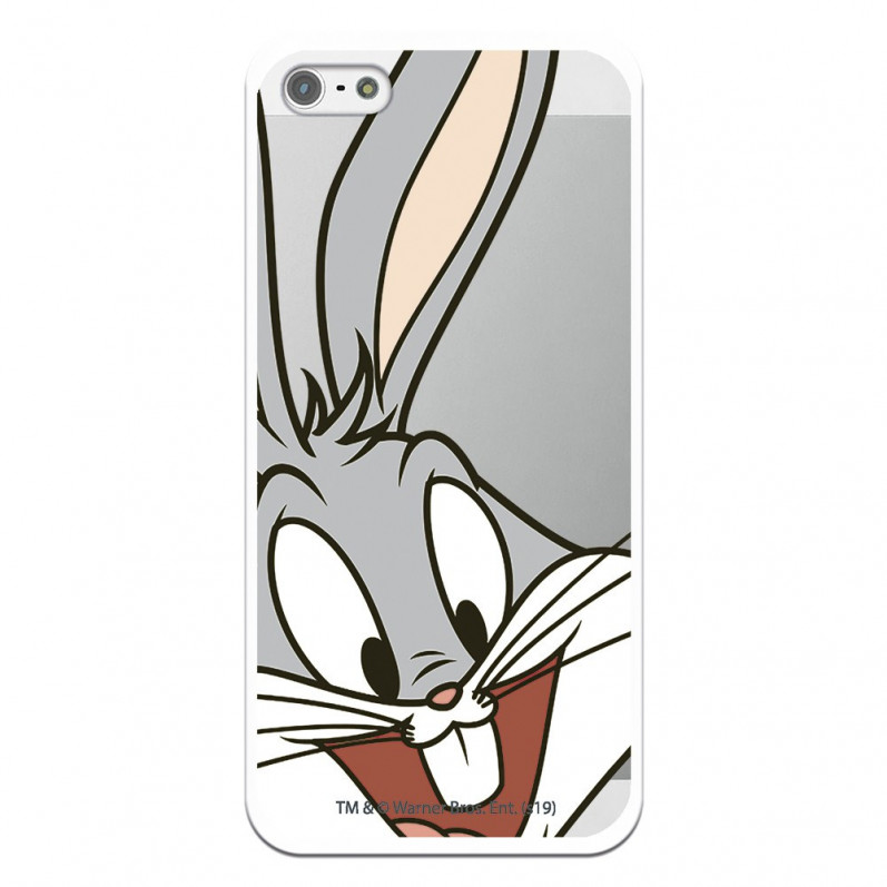 Capa Oficial Warner Bros Bugs Bunny Transparente para iPhone 5S - Looney Tunes
