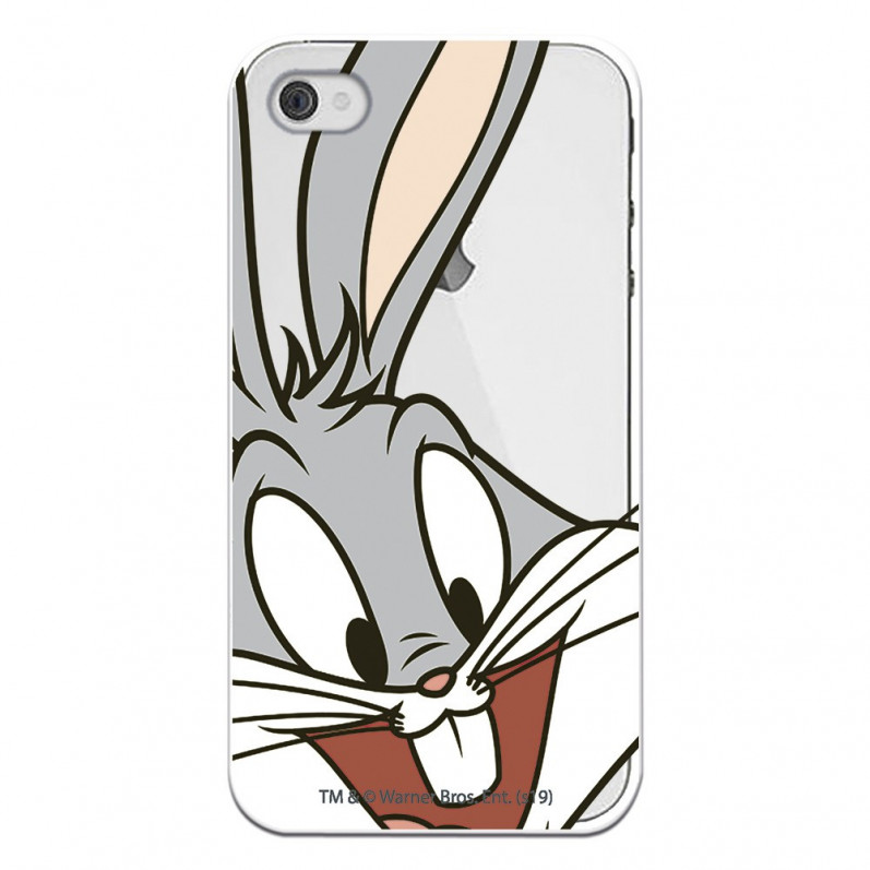 Capa Oficial Warner Bros Bugs Bunny Transparente para iPhone 4 - Looney Tunes