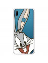 Capa Oficial Warner Bros Bugs Bunny Transparente para Huawei Y6 2019 - Looney Tunes