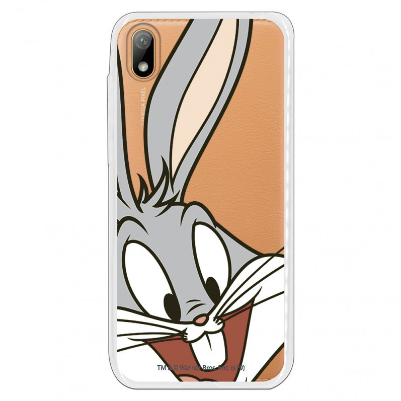Capa Oficial Warner Bros Bugs Bunny Transparente para Huawei Y5 2019 - Looney Tunes