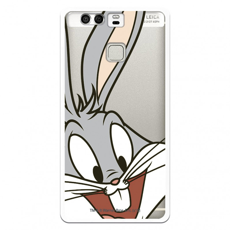 Capa Oficial Warner Bros Bugs Bunny Transparente para Huawei P9 - Looney Tunes