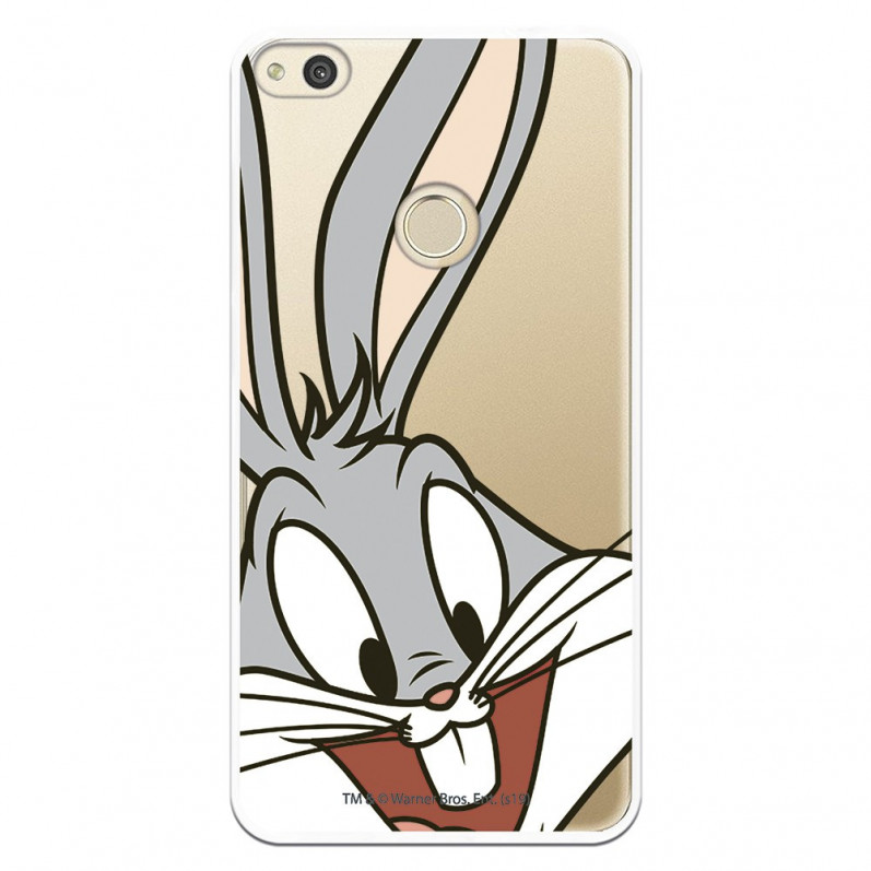 Capa Oficial Warner Bros Bugs Bunny Transparente para Huawei P8 Lite 2017 - Looney Tunes