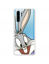 Capa Oficial Warner Bros Bugs Bunny Transparente para Huawei P30 Pro - Looney Tunes