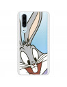 Capa Oficial Warner Bros Bugs Bunny Transparente para Huawei P30 - Looney Tunes