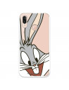 Capa Oficial Warner Bros Bugs Bunny Transparente para Huawei P20 Lite - Looney Tunes