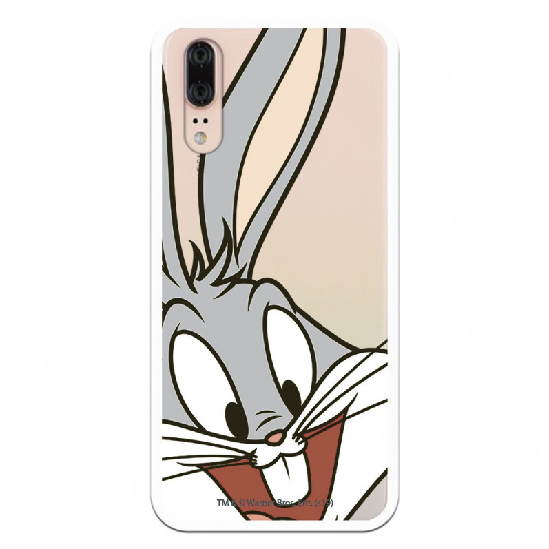 Capa Oficial Warner Bros Bugs Bunny Transparente para Huawei P20 - Looney Tunes