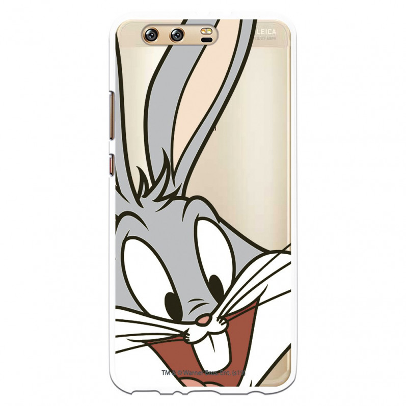 Capa Oficial Warner Bros Bugs Bunny Transparente para Huawei P10 Plus - Looney Tunes