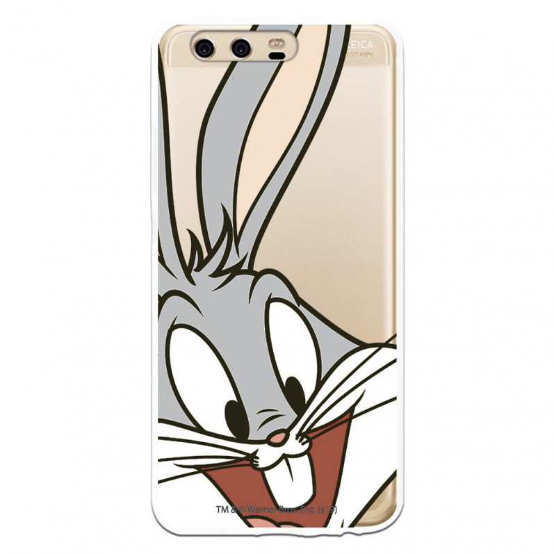 Capa Oficial Warner Bros Bugs Bunny Transparente para Huawei P10 - Looney Tunes