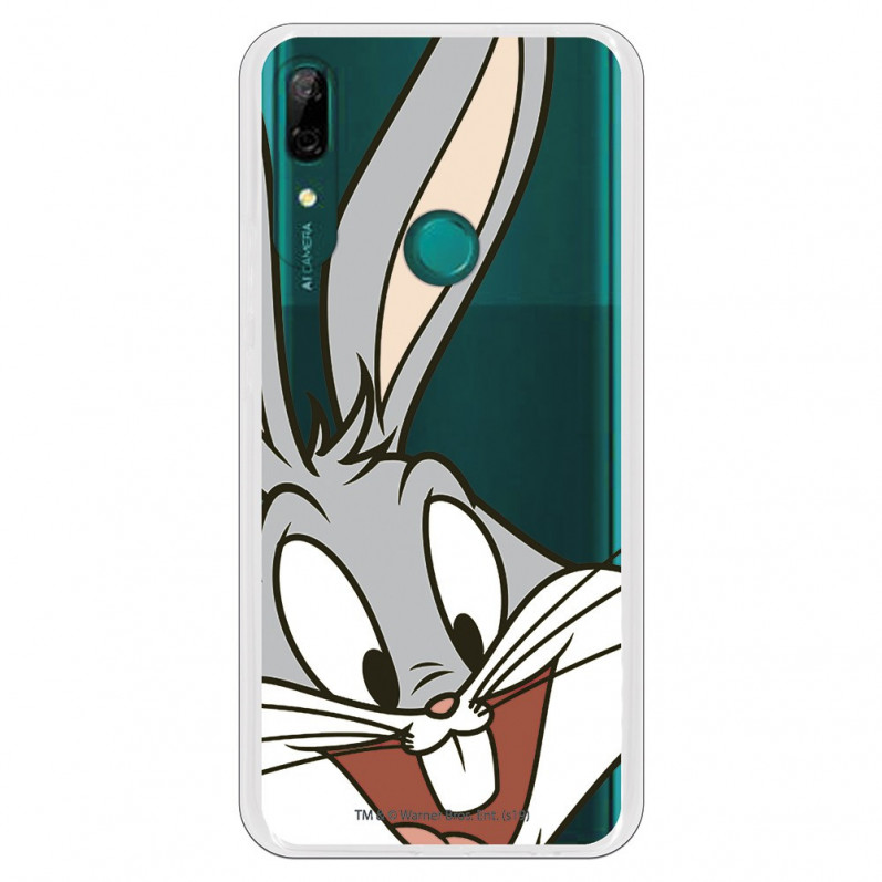Capa Oficial Warner Bros Bugs Bunny Transparente para Huawei P Smart Z - Looney Tunes