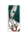 Capa Oficial Warner Bros Bugs Bunny Transparente para Huawei P Smart Z - Looney Tunes